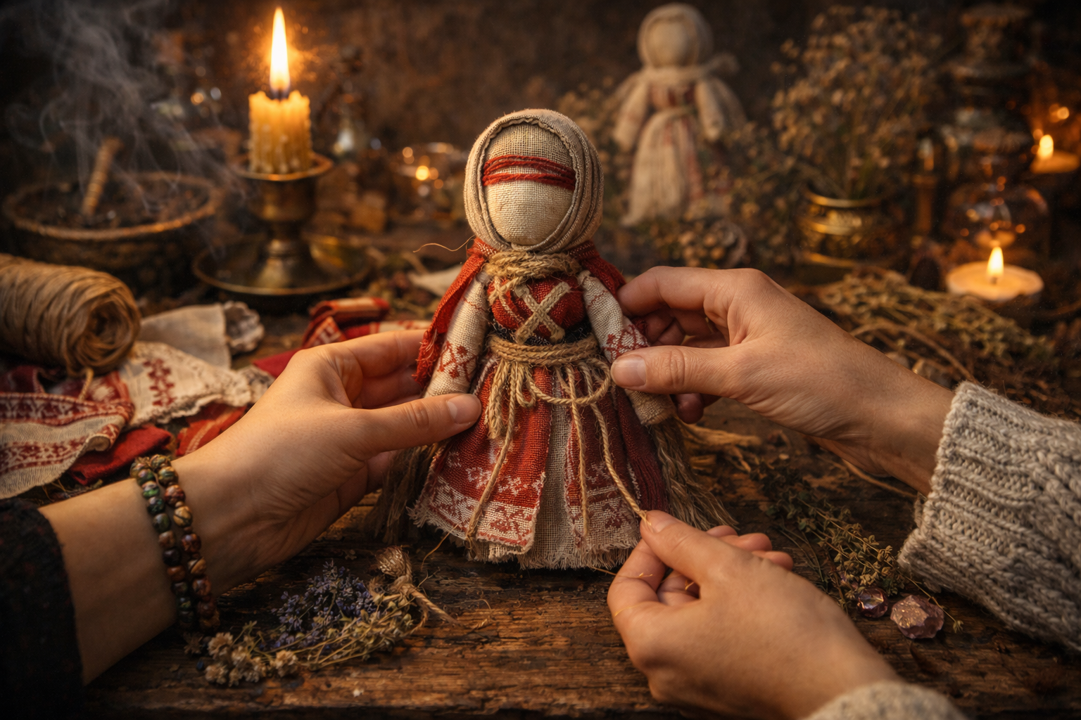 słowiańskie lalki mocy